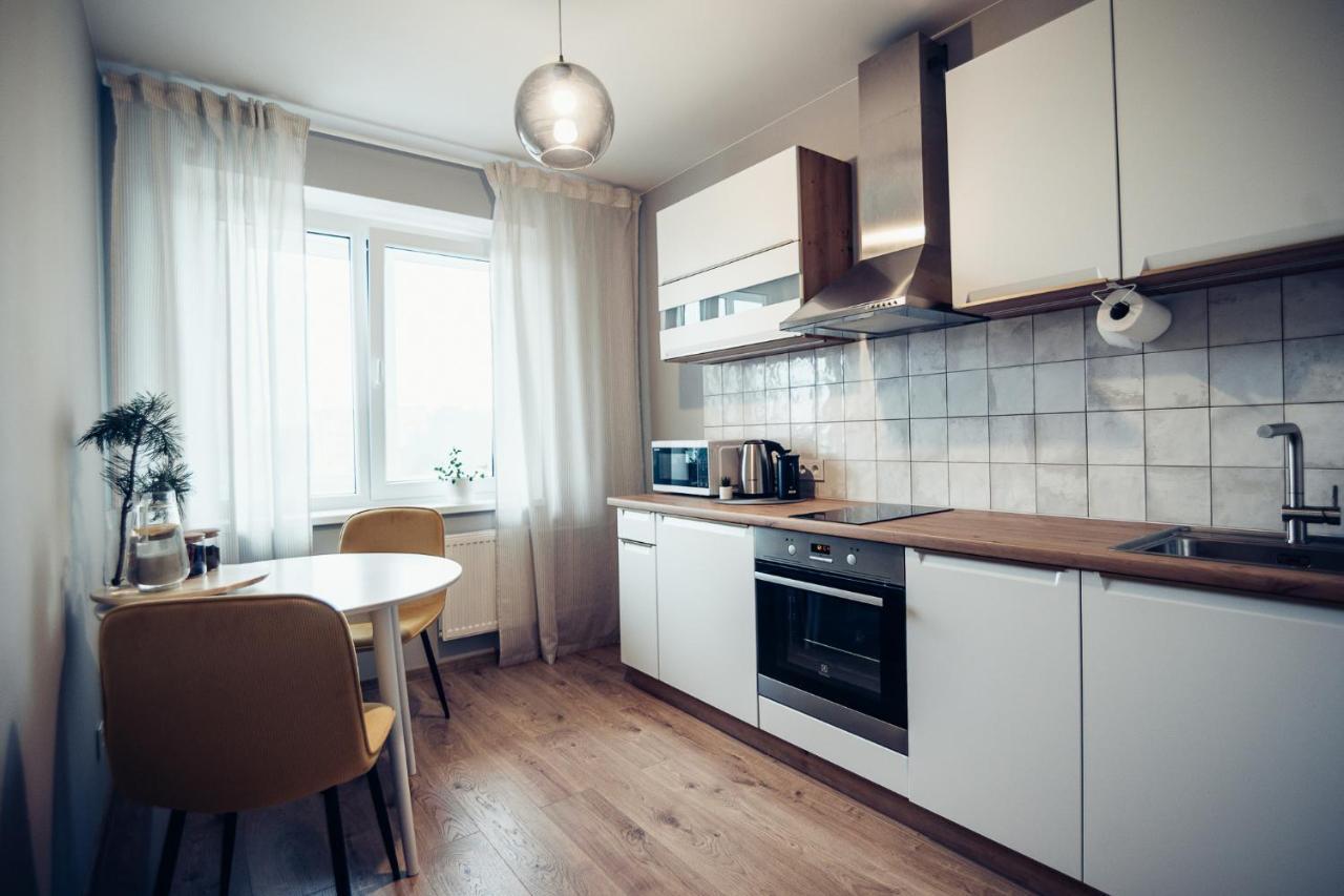 Pine Apartment Visaginas Bagian luar foto
