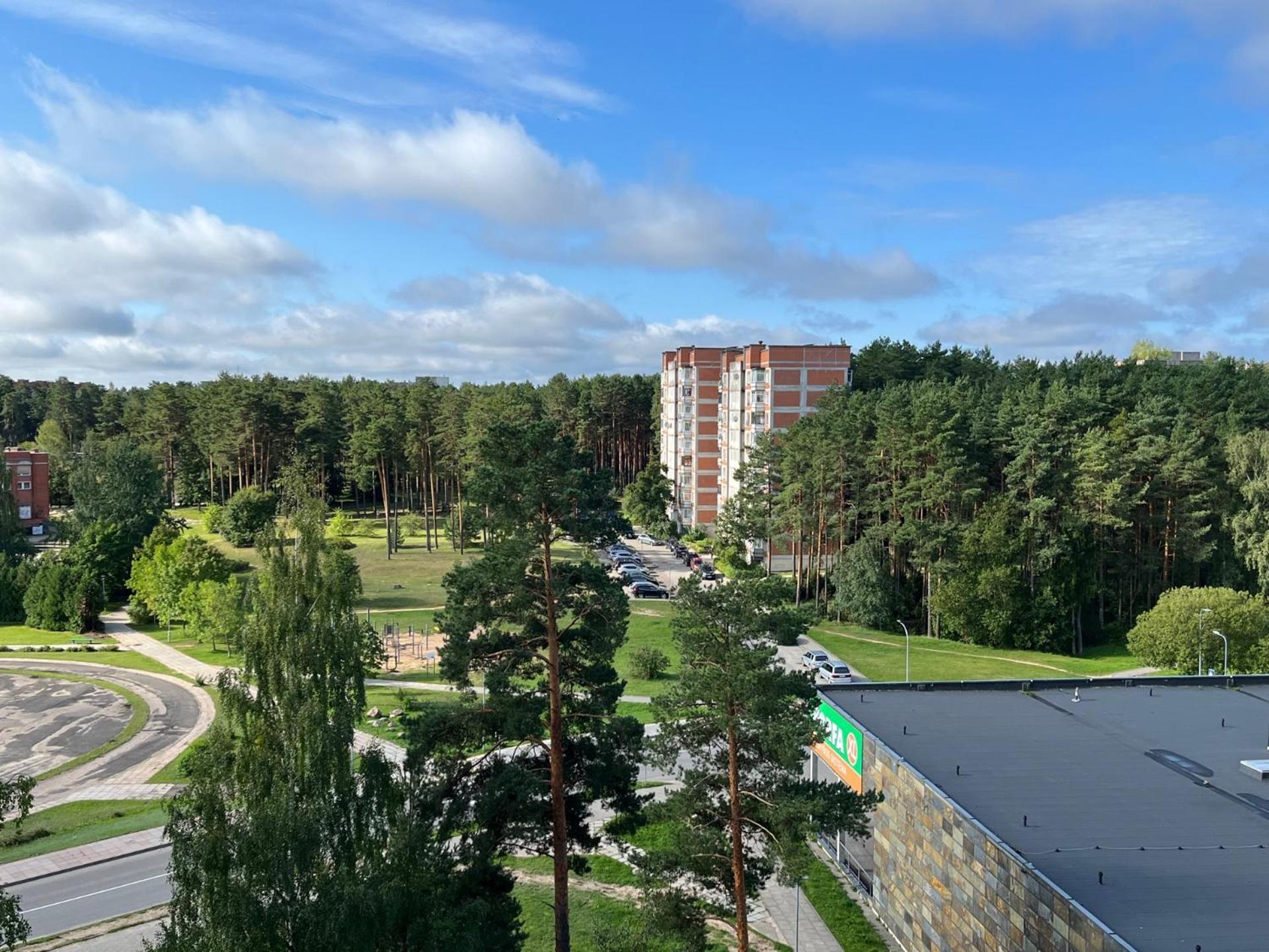 Pine Apartment Visaginas Bagian luar foto